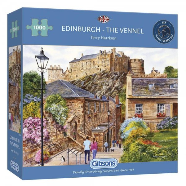 zz Jigsaw Edinburgh the Vennel 1000pc (OP)