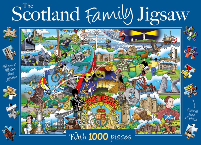 Jigsaw Scotland Family 1000pc (2023)