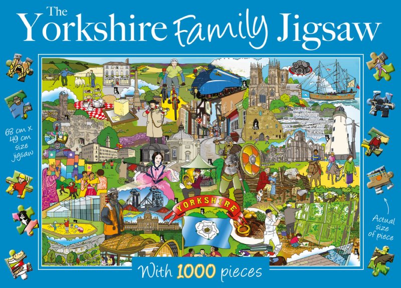 Jigsaw Yorkshire Family 1000pc