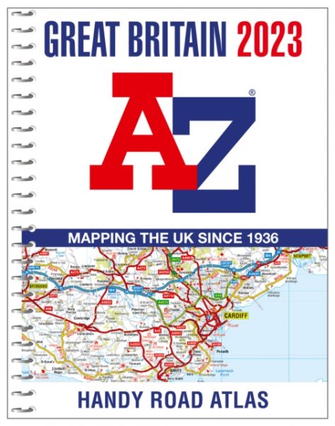 zz Great Britain Road Atlas 2023 Handy A5 Spiral (OP - now 60171)