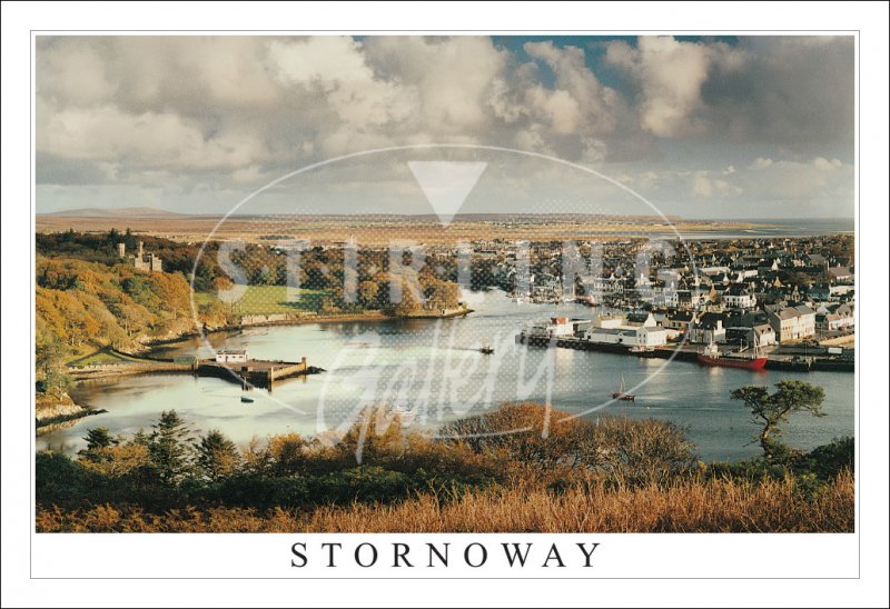 Stornoway, Isle of Lewis Postcard (H SG)