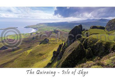Quiraing, Isle of Skye Postcard