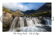 Fairy Pools, Isle of Skye Postcard