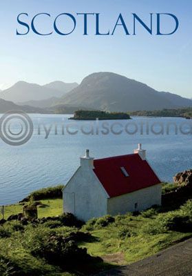 Scotland - Highland Cottage Magnet