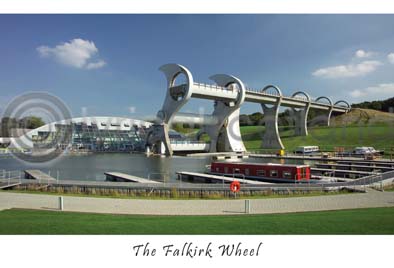 Falkirk Wheel Postcard