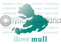 ilove mull Magnet