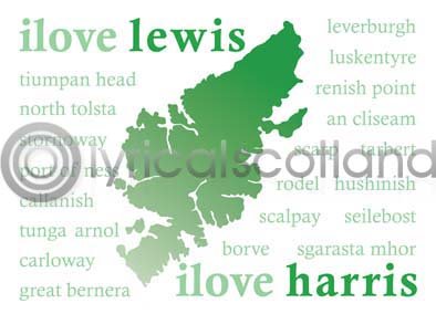 ilove lewis/ilove harris Magnet