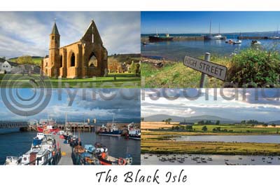 Black Isle Composite Postcard