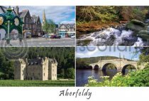 Aberfeldy Composite Postcard