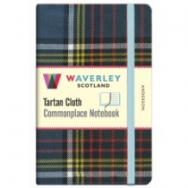 Tartan Cloth Notebook: Anderson