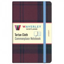 Tartan Cloth Notebook Pocket: Lindsay