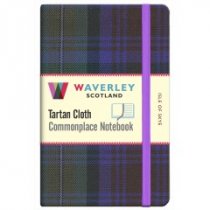 Tartan Cloth Notebook Pocket: Isle of Skye