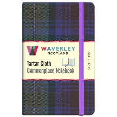 Tartan Cloth Notebook Pocket: Isle of Skye