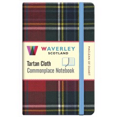 Tartan Cloth Notebook Pocket: Maclean of Duart