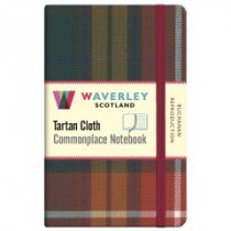 Tartan Cloth Notebook Pocket: Buchanan Reproduction