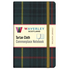 Tartan Cloth Notebook Pocket: Stewart Hunting