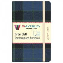 Tartan Cloth Notebook Pocket: MacKay Ancient