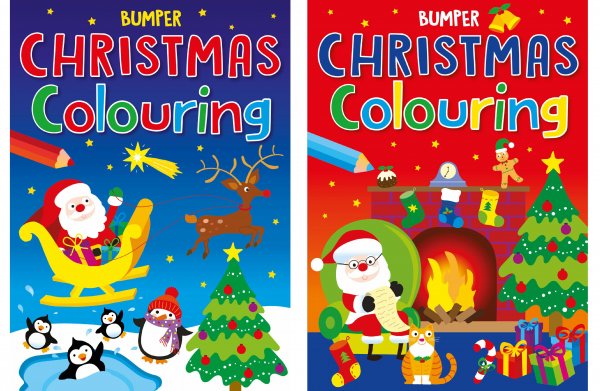 Bumper Christmas Colouring