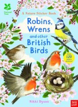 Nature Sticker Book: Robins, Wrens & Other British Birds