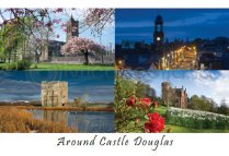 Around Castle Douglas Composite Postcard