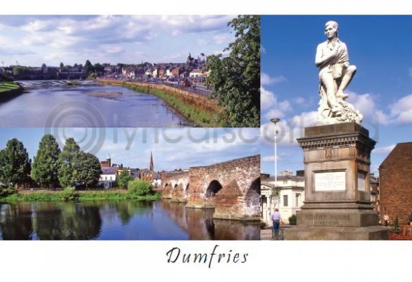Dumfries Composite Postcard