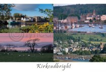 Kirkcudbright Composite Postcard