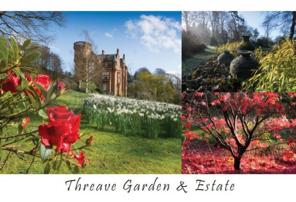 Threave Gardens Composite Postcard