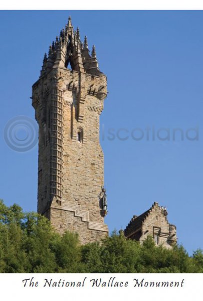 National Wallace Monument Classic Postcard