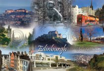 Edinburgh Fusion Postcard