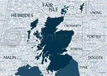 Scotland Shipping Forecast Magnet