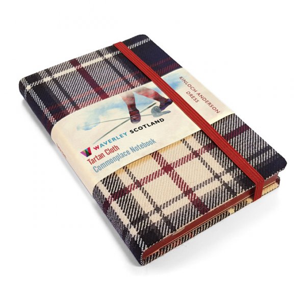 Tartan Cloth Notebook Pocket: Dress