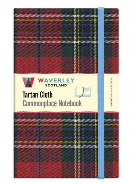 Tartan Cloth Notebook Large: Maclean of Duart