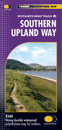 XT40 National Trail Map Southern Upland Way