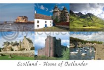 Scotland: Home of Outlander Postcard