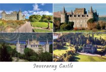 Inveraray Castle Composite Postcard