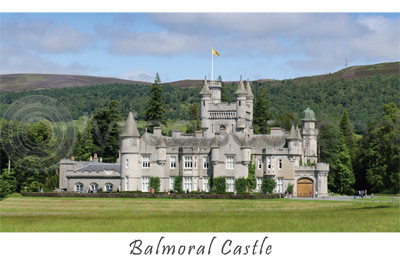 Balmoral Castle Postcard (HA6)
