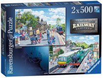 Jigsaw Railway Heritage No 1&2 2 x 500pc (May)