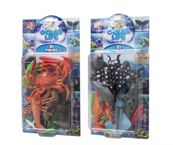 Ocean Life Animal Pack 2 Asst