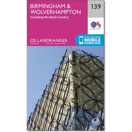 Landranger 139 Birmingham & Wolverhampton
