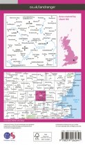 Landranger 166 Luton, Hertford, Hitchin & St Albans
