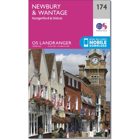 Landranger 174 Newbury & Wantage, Hungerford & Didcot