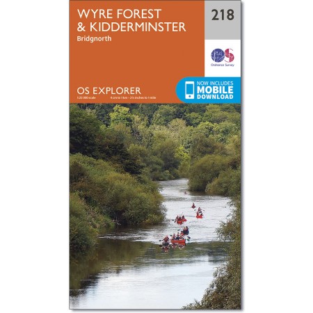 Explorer 218 Kidderminster & Wyre Forest