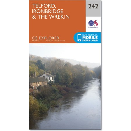 Explorer 242 Telford, Ironbridge & the Wrekin