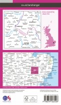 Landranger 154 Cambridge, Newmarket & Saffron Walden