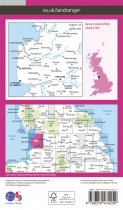 Landranger Active 102 Preston & Blackpool, Lytham