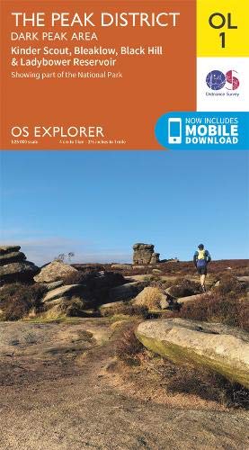 Explorer OL 01 Peak District, Dark Peak Area