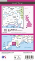 Landranger 201 Plymouth & Launceston, Tavistock & Looe
