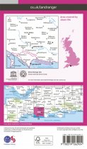 Landranger 194 Dorchester, Weymouth, Cerne Abbas, Bere Regis