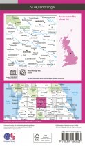 Landranger 104 Leeds & Bradford, Harrogate & Ilkley