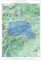 British Mountains Map Schiellion, Ben Lawers, Glen Lyon